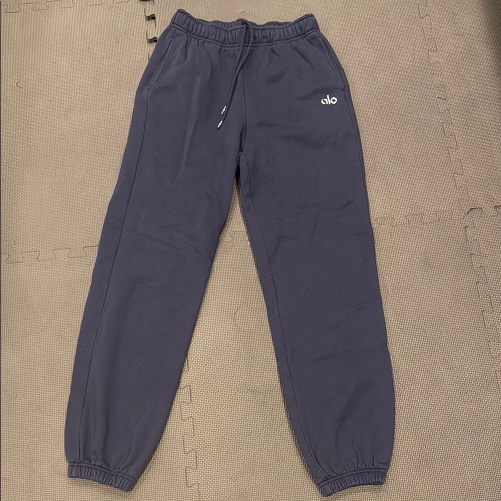 ALO Yoga Dark Blue Joggers Sweatpants